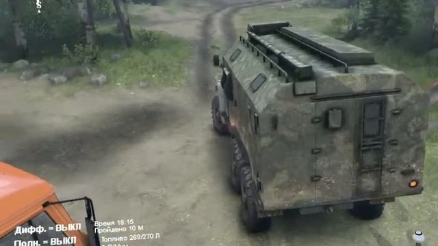 SpinTires (спринтер) первая поездка by cold#28 смотреть онлайн