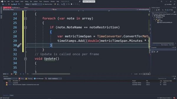 How to make a Rhythm Game In Unity (using MIDI)