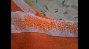 Штопка трикотажных брюк.