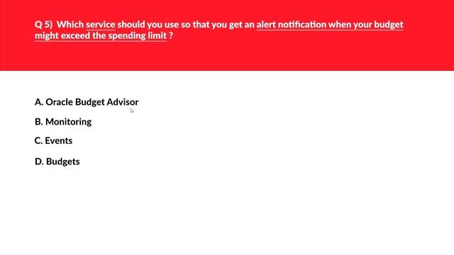 1Z0-1085-23 OCI 2023 Foundations Associate Practice Questions : Part 1 смотреть онлайн