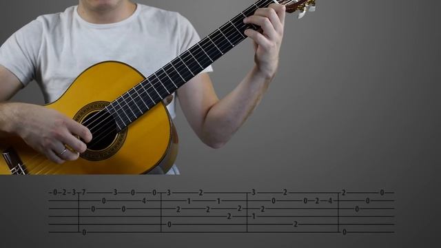 КУБИНСКИЙ ТАНЕЦ. разбор на гитаре с табами!