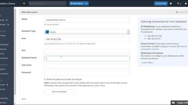 Create A Google Cloud MySQL Database And Your First Holistics Report In Minutes! смотреть онлайн