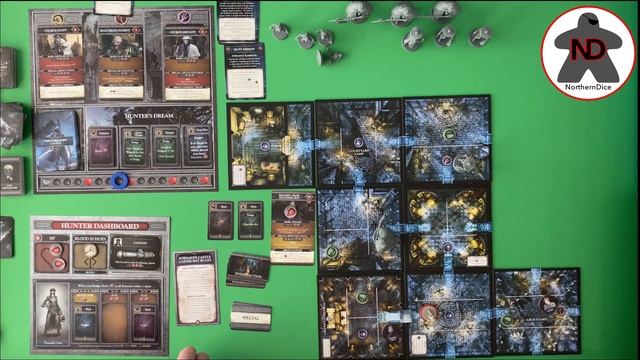 Bloodborne The Board Game - Forsaken Cainhurst Castle Expansion Playthrough смотреть онлайн