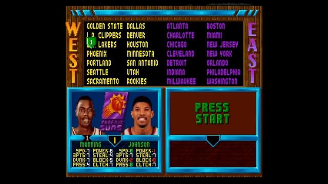SNES NBA Jam T E Cheat PowerUp Off смотреть онлайн