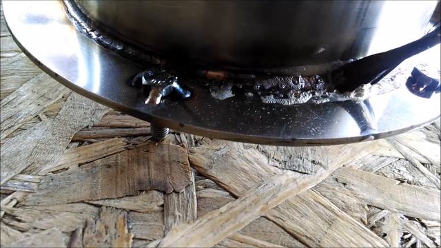 Горловина для бочки своими руками, электрохимическая чистка/полировка швов смотреть онлайн