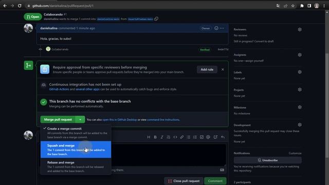 Git y GitHub | Pull Request & Tags #10 смотреть онлайн