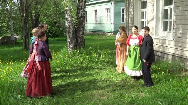 Кадриль Заонежская. Фигура 2 смотреть онлайн