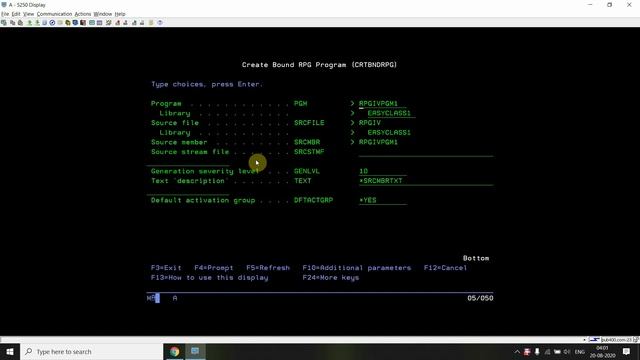 Call a prototyped procedure or program |Call RPGIII,RPGIV and CL programs as a prototype call in RP смотреть онлайн