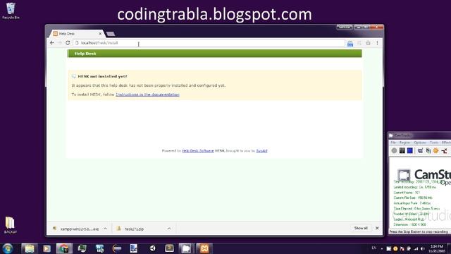 Install Hesk 2.7.1 on windows 7 localhost ( XAMPP 5.6.28 ) - open source PHP help desk byAO смотреть онлайн