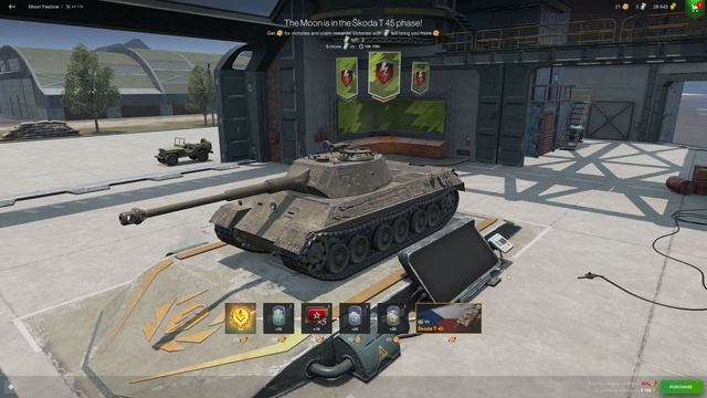 WoT Blitz | Get your FREE Skoda T 45 premium tank! смотреть онлайн