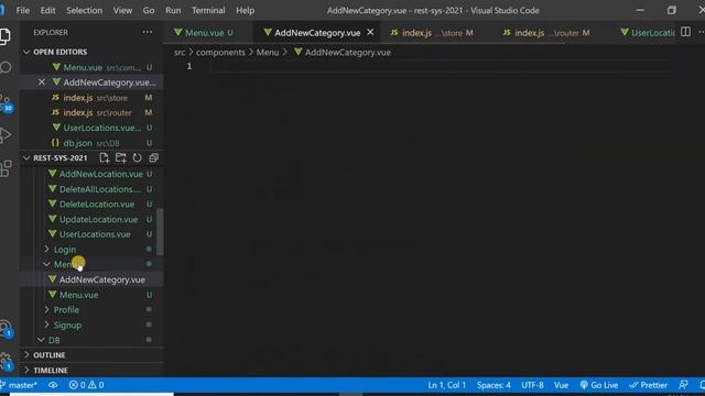#32 Setup Add New Category Component #مشروع_تطبيق_إدارة_مطعم #vue_js_project смотреть онлайн