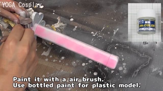 【Kimetsu No Yaiba】Mitsuri Kanroji's Nichirin Blade Tutotiral With Template 【Demon Slayer】 鬼滅の刃Katan
