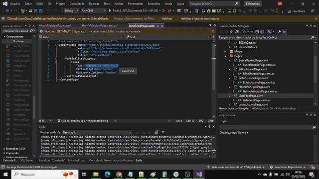 Curso Maui .Net - Tab Maui - TabbedPage Maui - Parte 8 - Crud com Maui + Sqlite смотреть онлайн