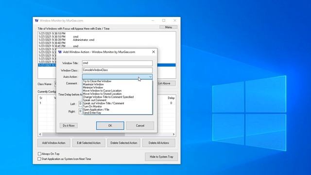 Resize Window Automatically and Move to Specific Screen Location смотреть онлайн