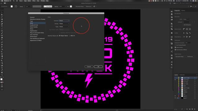 Illustrator Type and Units Preferences смотреть онлайн