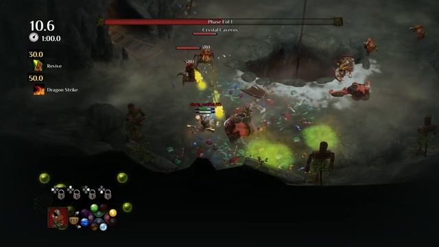 Magicka 2 (PS4) - Crystal caverns challenge - Solo - Bananas difficulty смотреть онлайн