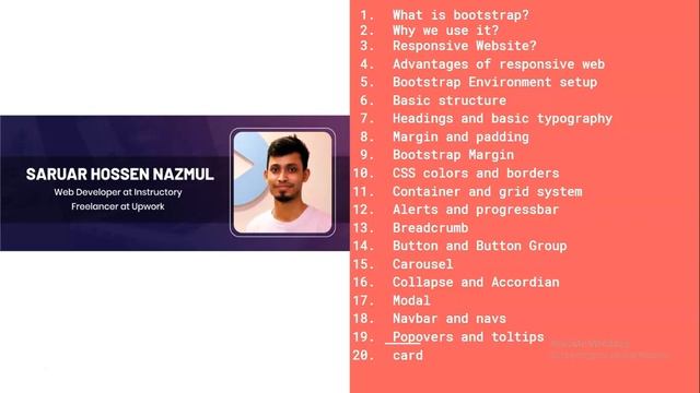 PSD TO Bootstrap Course intro смотреть онлайн