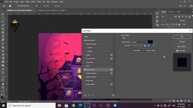 Halloween Celebration Poster Design in | Photoshop 2021 Tutorial | смотреть онлайн