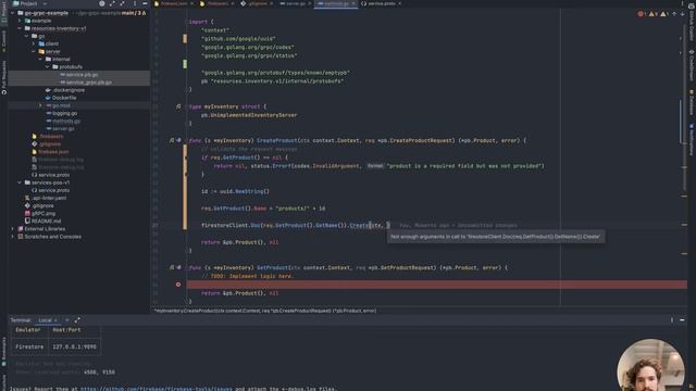Ep4 gRPC & Go: Implementing the Inventory microservice Part 1 смотреть онлайн