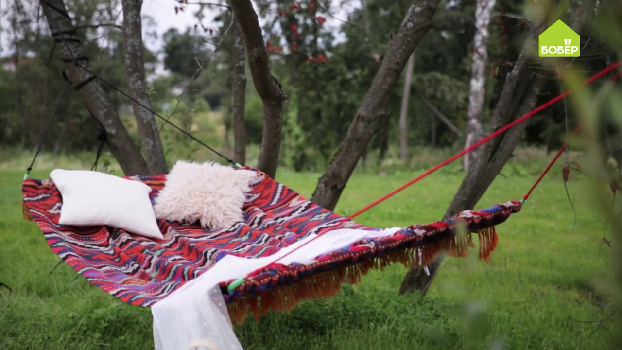 Делаем крутой гамак из ковра своими руками. Как сделать гамак для дачи или квартиры смотреть онлайн