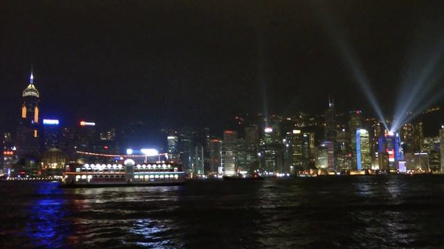 Hong Kong Laser Show | Лазерное шоу в Гонконге смотреть онлайн