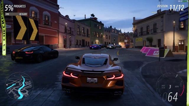 Forza Horizon 5 Benchmark set to Ultra with RTX enabled in game смотреть онлайн