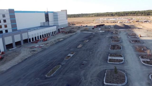 UPDATE! New Amazon FulfillmentWarehouse construction site Savannah/Pooler Ga 4/10/22 смотреть онлайн