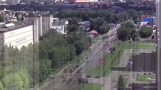 Таймлапс. г. Барнаул, 24 июля 2017г. 4:00 - 24:00, Павловский тракт смотреть онлайн