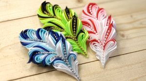 Брошь или ободок канзаши, своими руками из атласных лент.