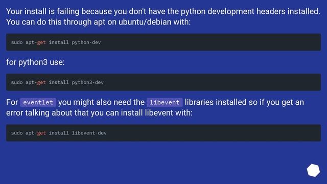 error: command 'gcc' failed with exit status 1 while installing eventlet смотреть онлайн