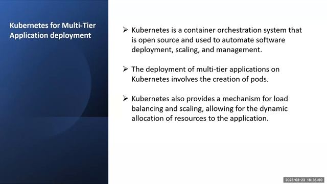Deployment of Multi-Tier Application on Cloud and Continuous Monitoring using Kubernetes смотреть онлайн