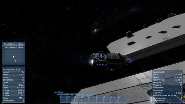 Space Engineers, Cockpit & Cargo (Update 01.094) смотреть онлайн