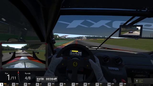 Assetto Corsa Karriere T4 8/8 [XBox 360 Controller] [60FPS] смотреть онлайн