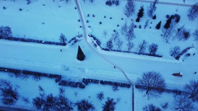 Новогоднее Ступино с квадрокоптера 2022 смотреть онлайн
