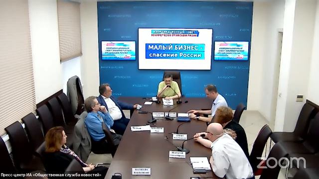 Круглый стол на тему «Малый бизнес - спасение России» . смотреть онлайн