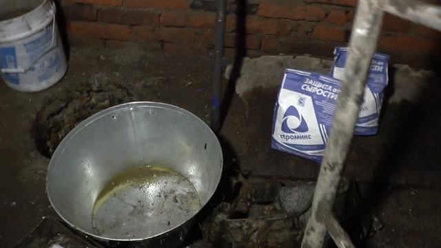 Как избавиться от воды с подвале гаража. Мой способ. смотреть онлайн