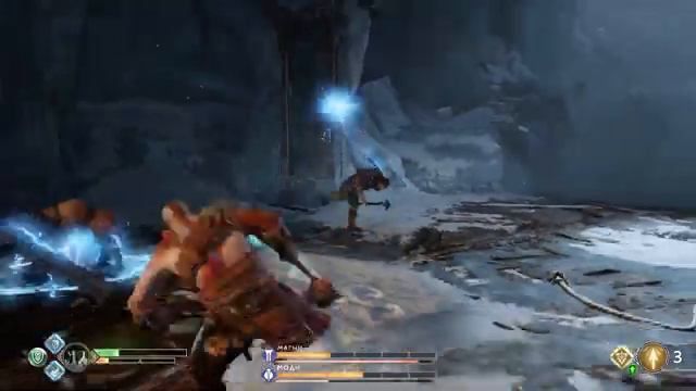 God of War | Бой с Магни и Моди смотреть онлайн