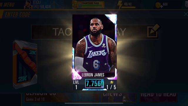 Get For Free Diamond LeBron James From Reedem Codes | NBA 2K Mobile смотреть онлайн