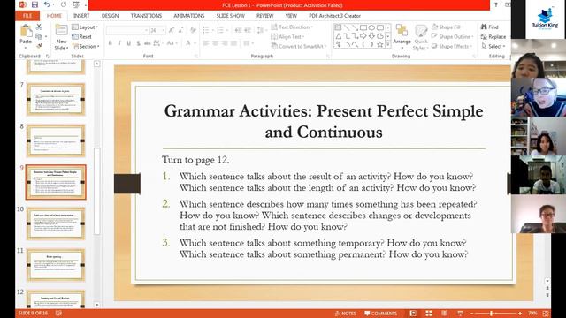 Tuition King Cambridge English FCE 2/1/21 смотреть онлайн