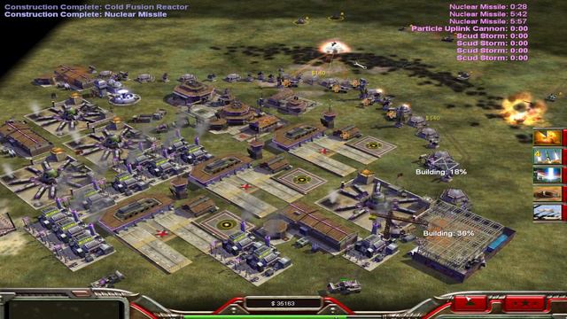 Boss General Vs 7 Tank General ! :) [Command &ConquerGenerals Zero:Hour SkirmisH] смотреть онлайн