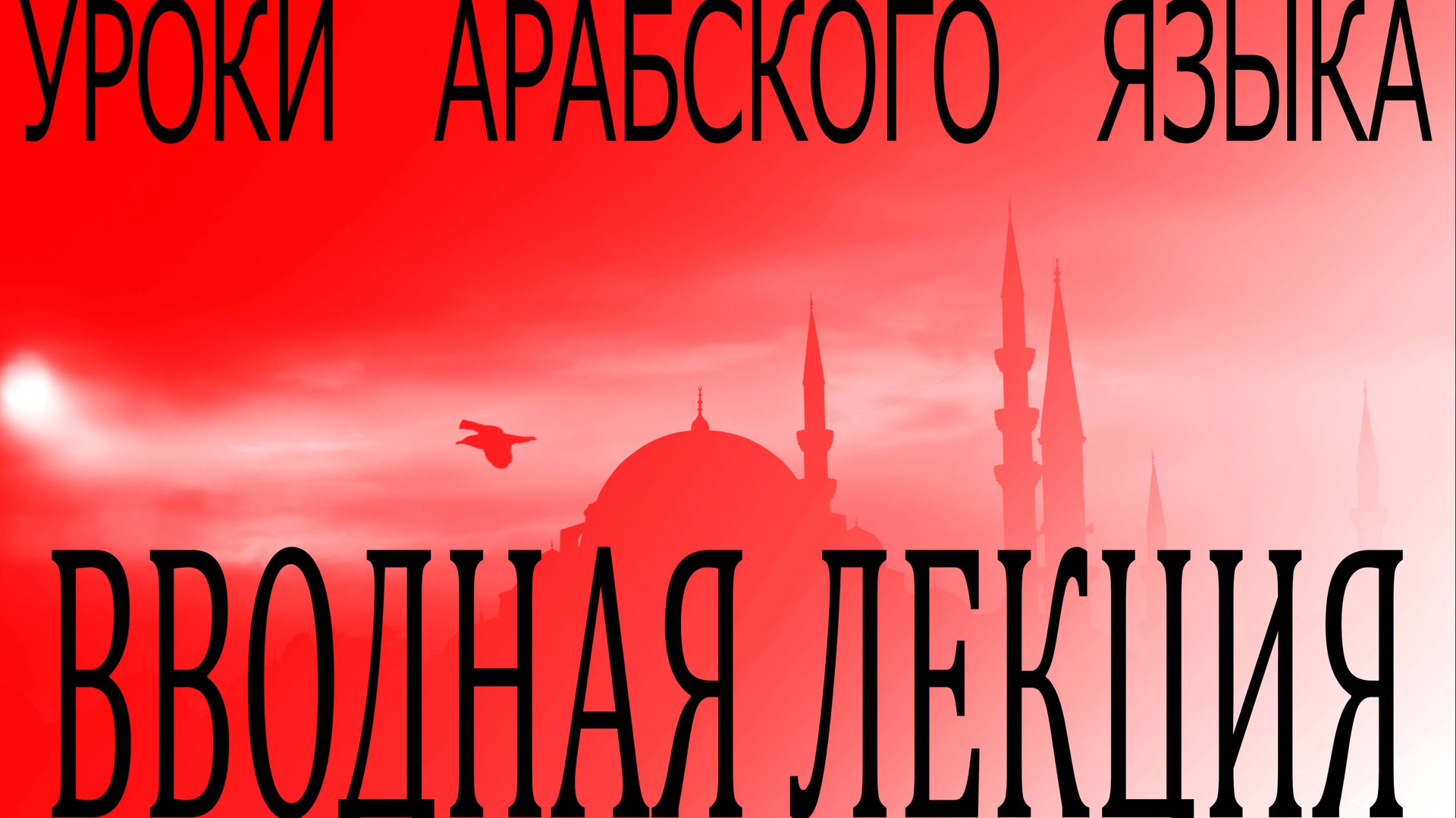 Вводная лекция для изучающих арабский язык смотреть онлайн