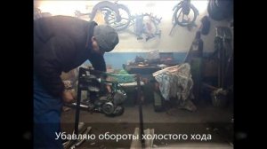 Запуск капитально отремонтированного мотора Ш58