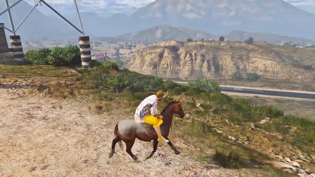 КТО ДАЛЬШЕ ОТДАЛИТСЯ В GTA 5 | ГТА 5 РЕАЛЬНАЯ ЖИЗНЬ | ОБЗОР МОДОВ смотреть онлайн