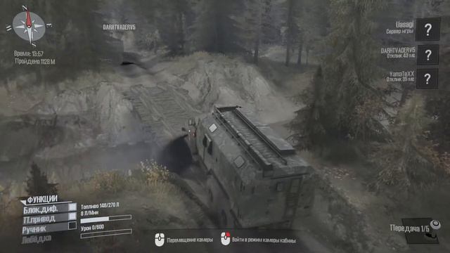 Грязь и снова грязь в Spintires: Mudrunner | Quality Play смотреть онлайн