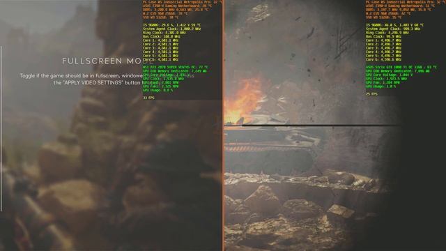 RTX 2070 Super vs GTX 1080ti Battlefield V 4K Raytracing ON 9600k смотреть онлайн