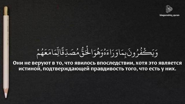 Махмуд Халиль Аль Хусари | сура 2 «Аль Бакара» (Корова) | аят 91-й смотреть онлайн