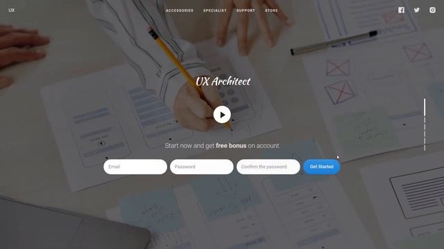 Swiper JS | Responsive UX Architect Animated Landing Page @RajacharlesSRD смотреть онлайн
