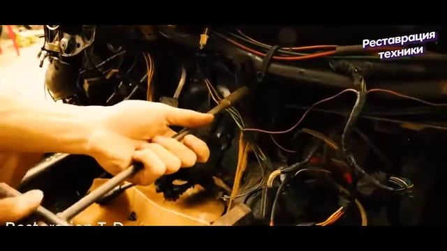 Полная реставрация 40 летнего старого суперкара Mercedes   Восстановление и перестройка автомобилей