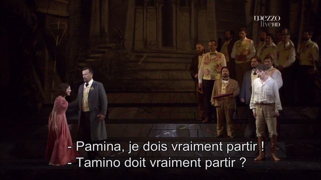 В. А. Моцарт. Опера «Волшебная флейта». Терцет «Soll ich dich, Teurer, nicht mehr seh'n?» смотреть онлайн