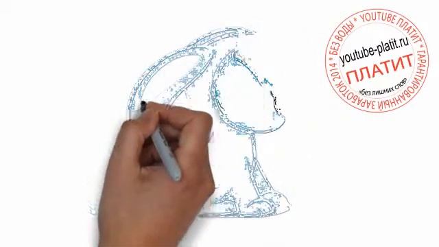 Нарисованные карандашом пони радуга Как нарисовать поэтапно пони радугу в костюме зайца смотреть онлайн